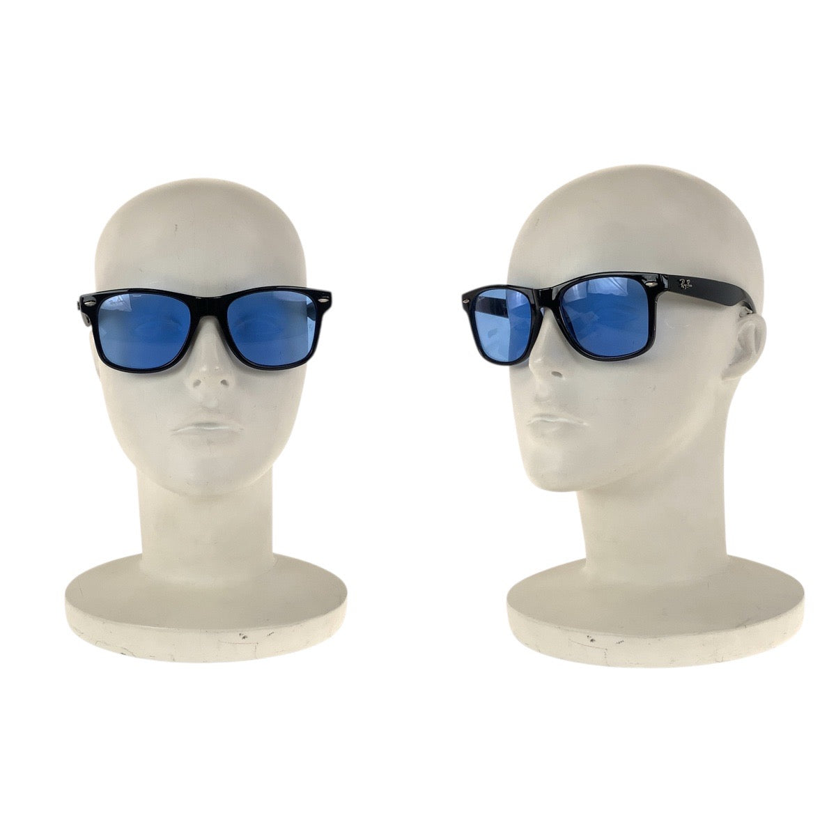 21622
Ray-Ban レイバン ウェイファーラー ブラック 黒 シルバー金具 プラスチック RB2140 56□20-139 サングラス 男女兼用 ウェリントン レディース ABP10