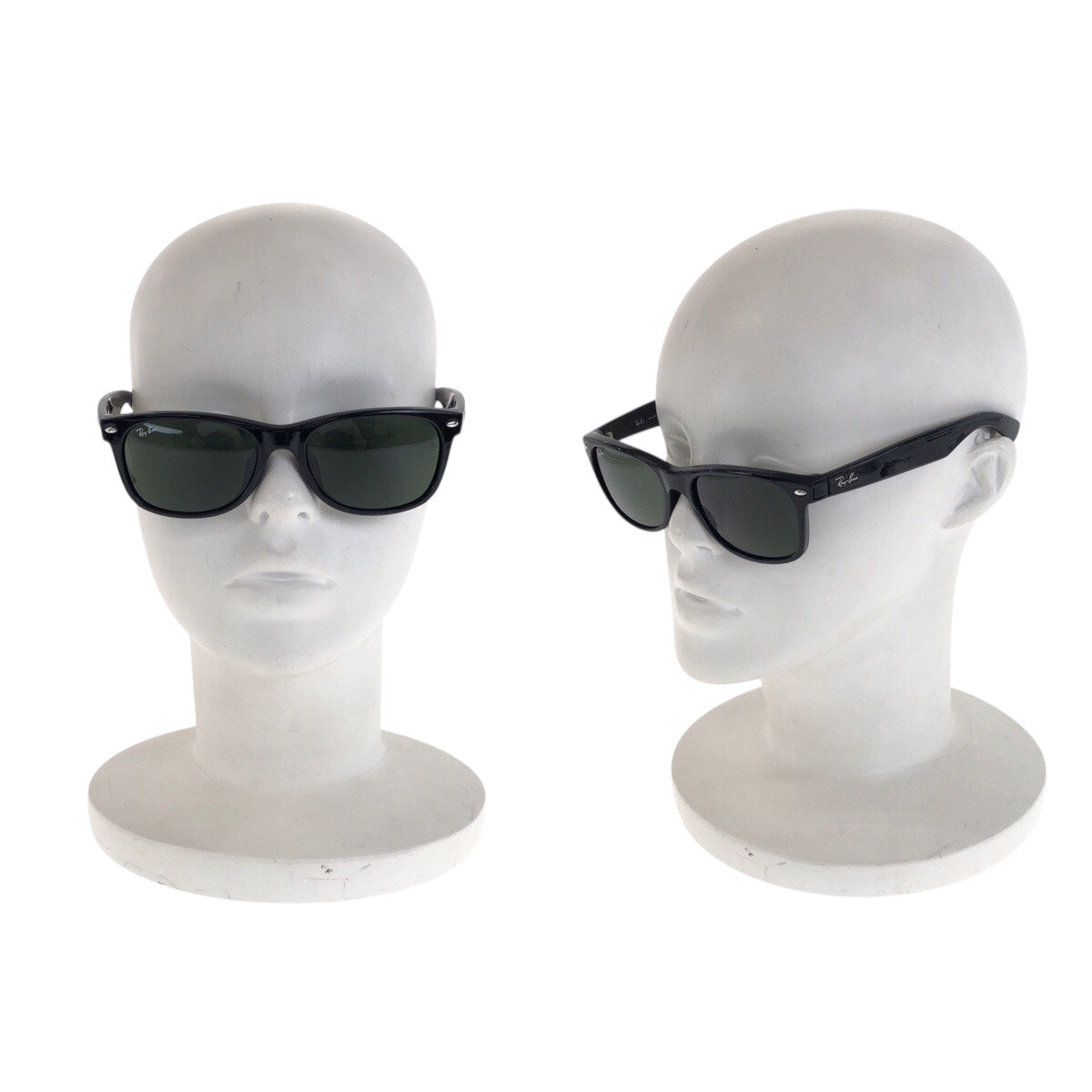 21624
Ray-Ban レイバン ウェイファーラー 男女兼用 ブラック 黒 グリーン プラスチック RB 2132 F 901L 55□18 140 3N サングラス ウェリントン メンズ SA12