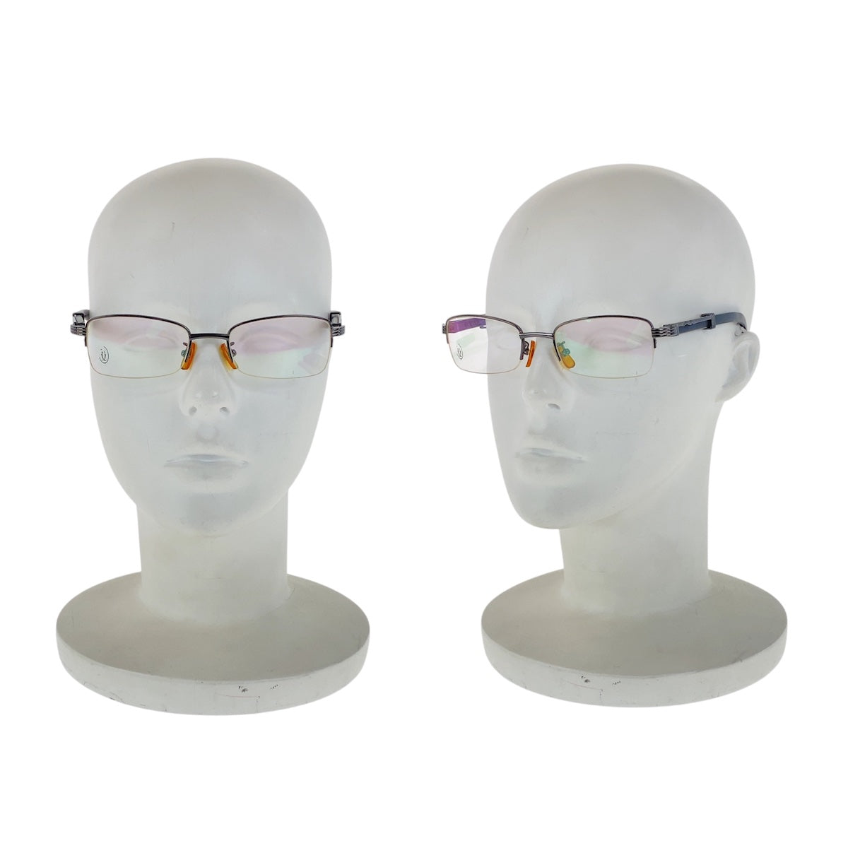 21626
CARTIER カルティエ ブラック 黒 プラスチック / メタル メガネ 男女兼用 メンズ AB30