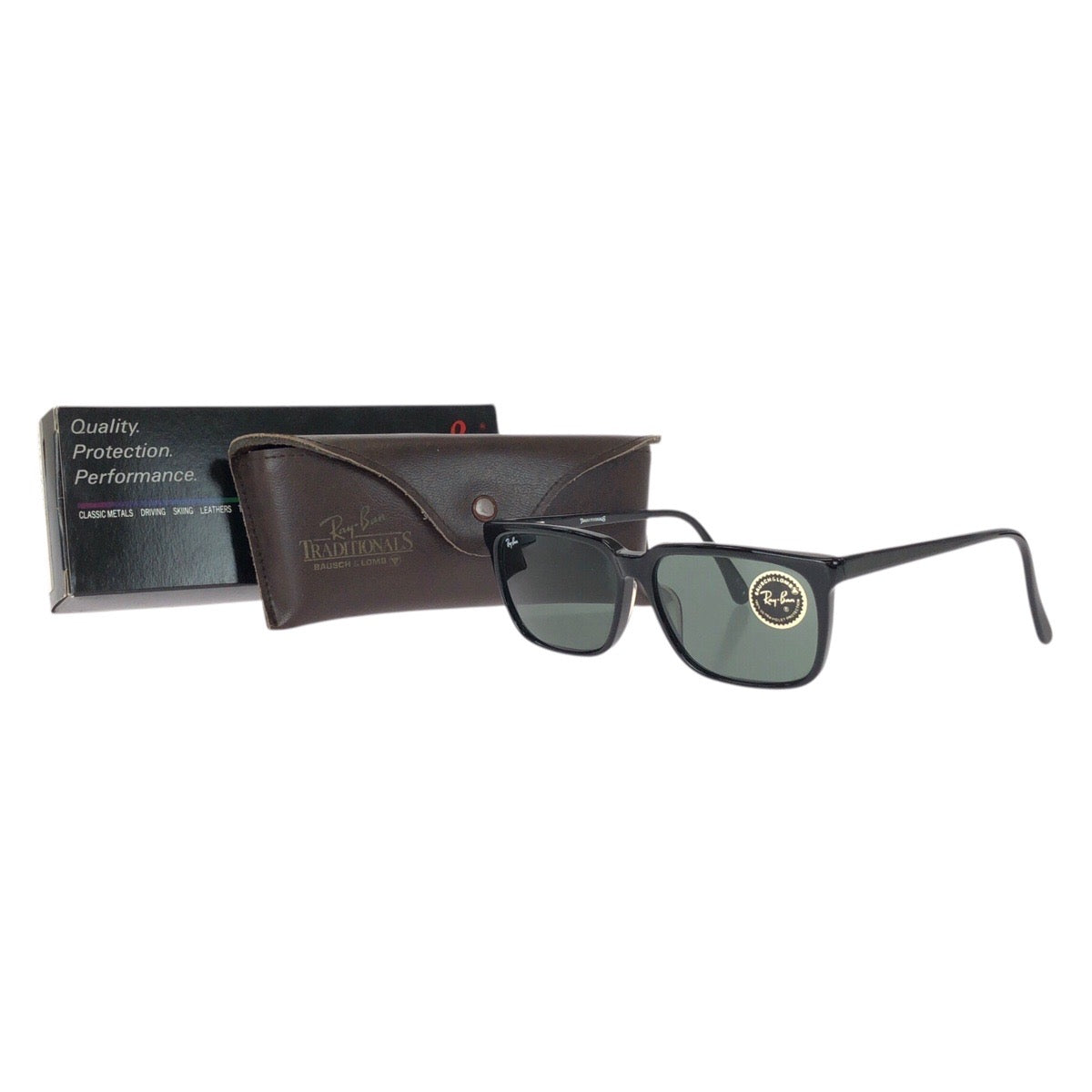 21629
Ray-Ban レイバン ヴィンテージ ボシュロム トラディショナル マディソン ブラック 黒 シルバー金具 プラスチック (#06) 58□15 サングラス 男女兼用 ウェリントン レディース A12