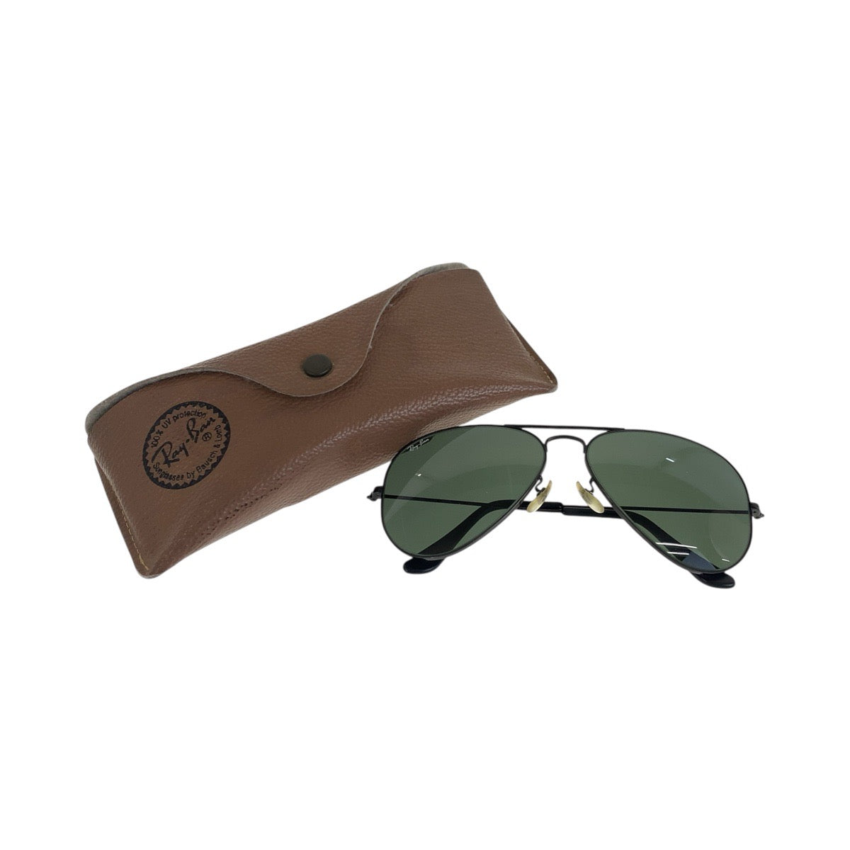 21844
Ray-Ban レイバン ヴィンテージ アビエーター ボシュロム ティアドロップ ブラック グリーン シルバー金具 メタル 58□14 サングラス メガネ 男女兼用 ティアドロップ メンズ ABP18