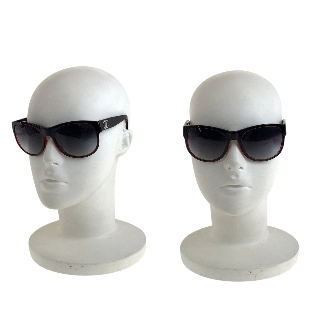 21874
CHANEL Coco Mark Wine Red Silver Hardware Plastic 5182-A c.1219/3C 57□19 135 3N Sunglasses Eyeglasses Unisex Wellington Women's A30