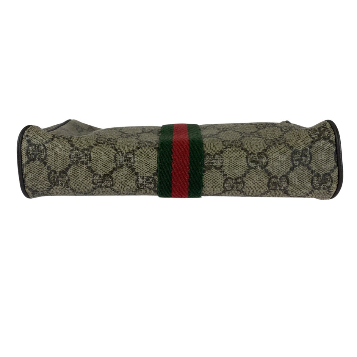 21894
GUCCI グッチ ヴィンテージ シェリーライン ベージュ ブラウン GGスプリームキャンバス / レザー 41 02 018 ショルダーバッグ ポシェット レディース AB30