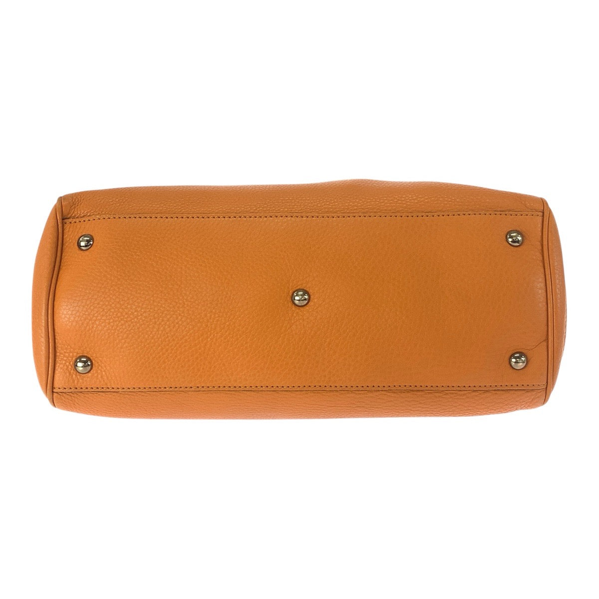 21952
GUCCI グッチ バンブー 2way オレンジ ゴールド金具 レザー 323660 トートバッグ ショルダーバッグ レディース ABP54