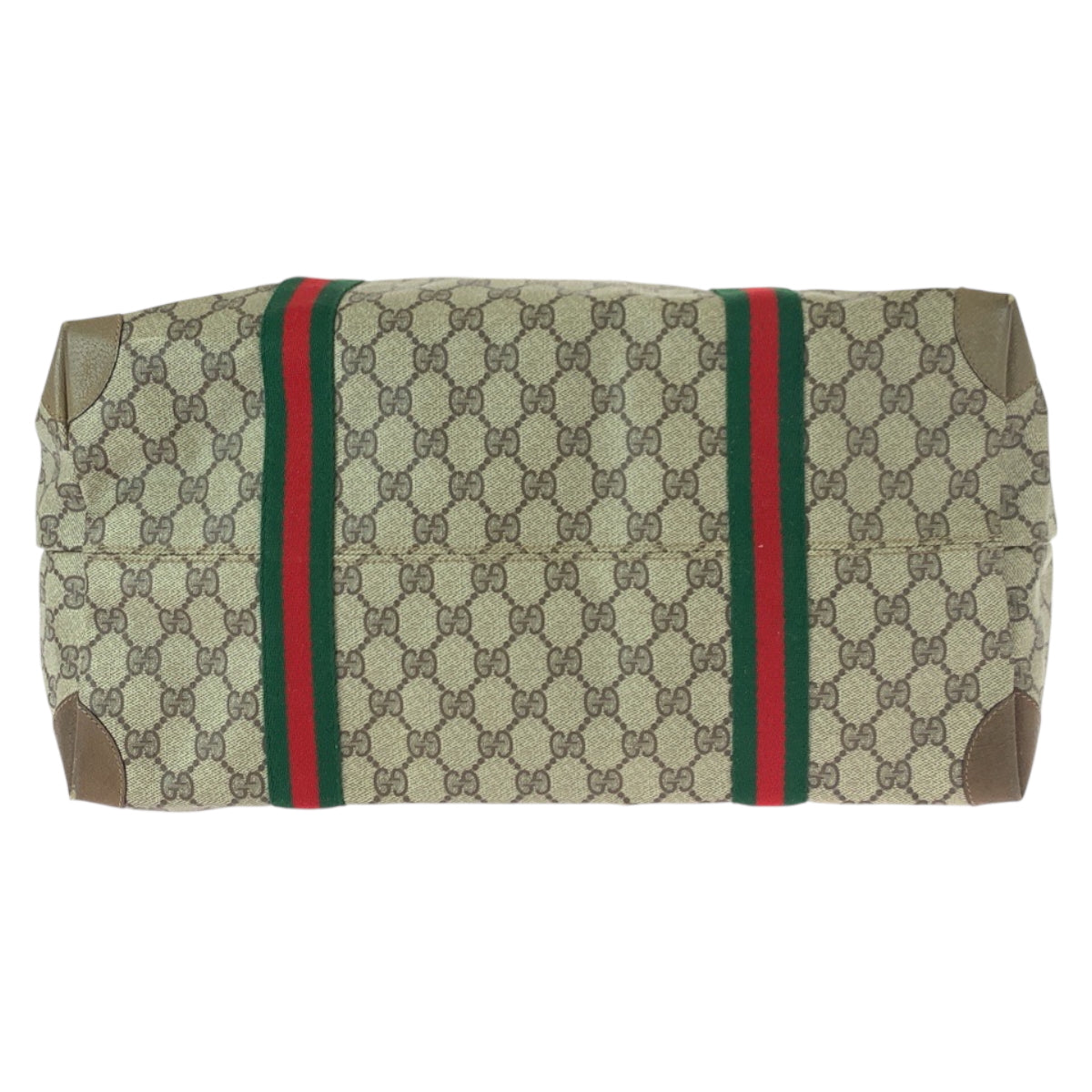 21966
GUCCI Gucci Vintage Sherry Line Old Gucci Beige Brown GG Supreme Canvas / Leather 89.19.012 Boston Bag Travel Bag Shoulder Bag Ladies ABP40