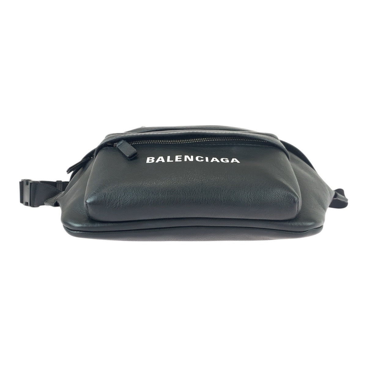 22079
BALENCIAGA バレンシアガ エブリデェイ ブラック ホワイト シルバー金具 レザー 552375 ボディバッグ ウエストポーチ バムバッグ メンズ A72