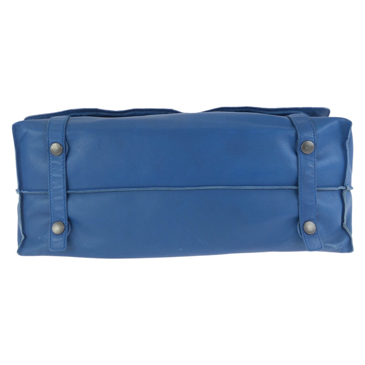 22082
BOTTEGA VENETA Intrecciato Blue Leather Shoulder Bag Messenger Bag Men's ABP56