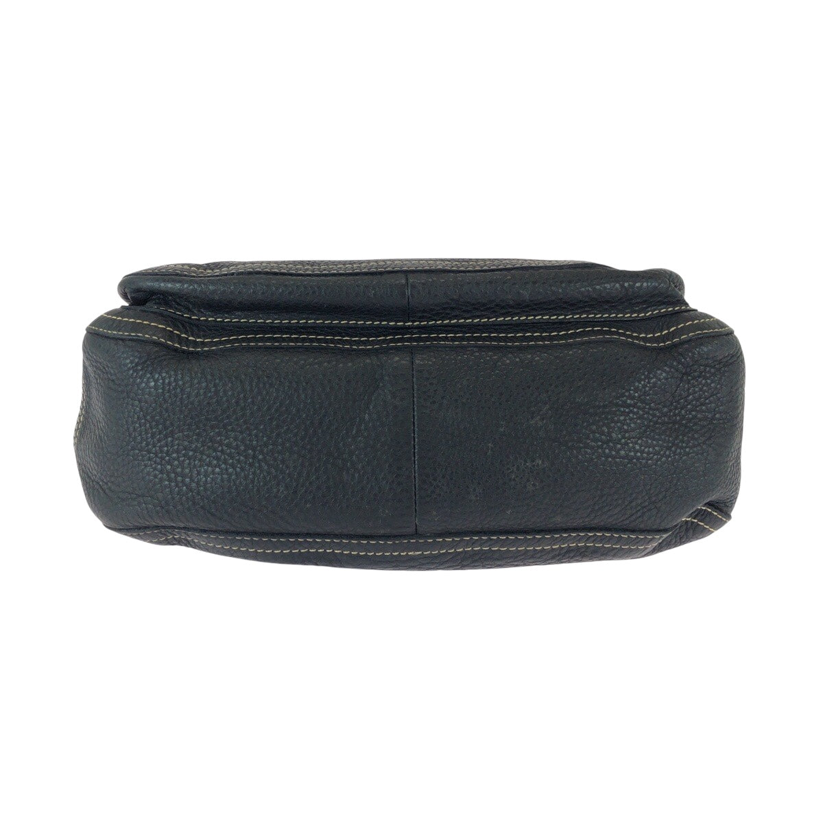 22108
PRADA プラダ ロゴ ブラック 黒 シルバー金具 カーフ ショルダーバッグ トートバッグ レディース AB28