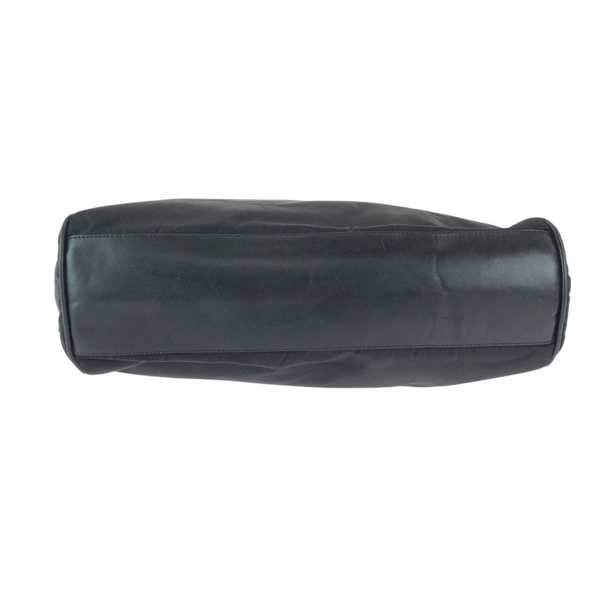 22109
PRADA プラダ テスート 三角ロゴプレート ブラック 黒 ゴールド金具 ナイロン ショルダーバッグ トートバッグ レディース A42