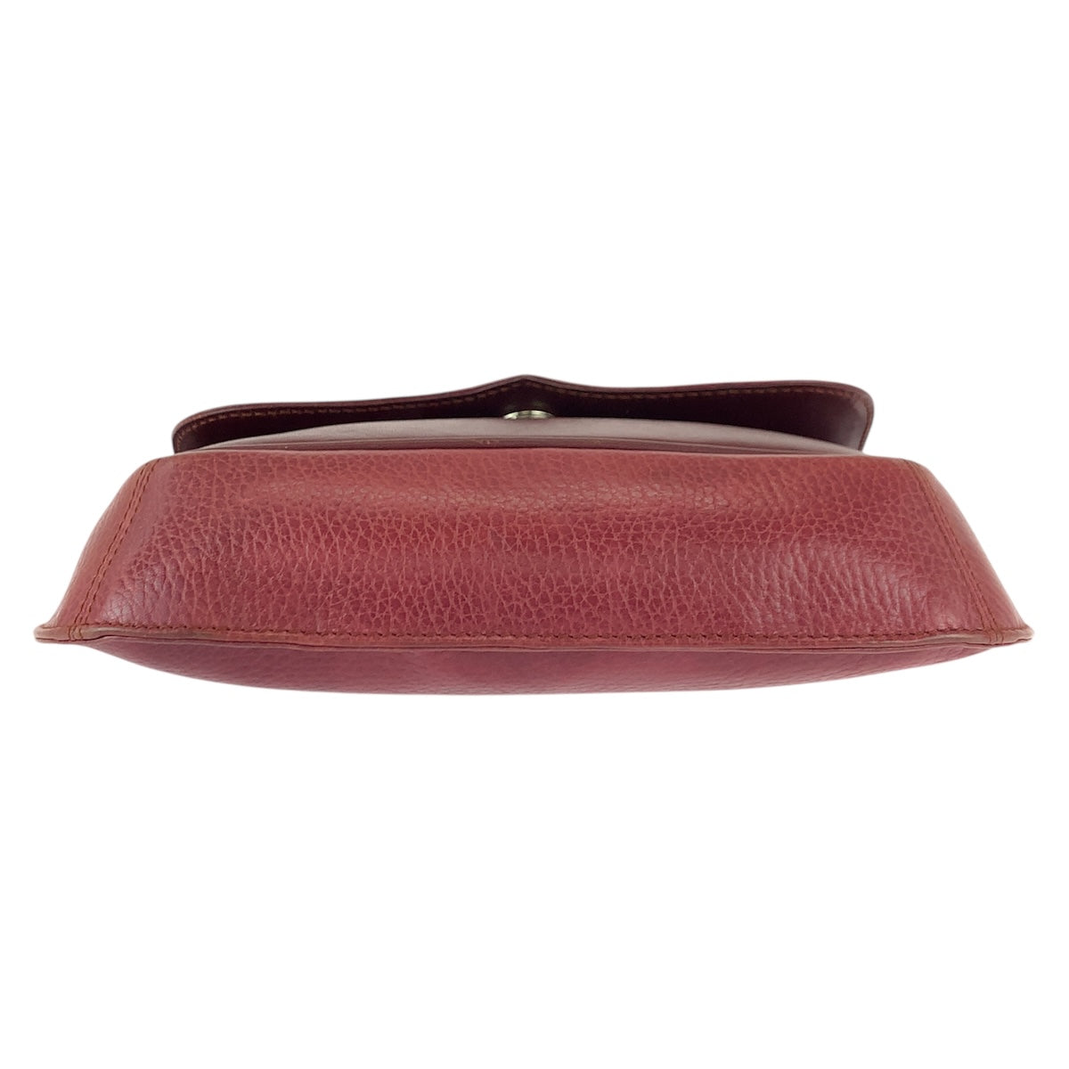 22122
CARTIER Cartier Must Line Wine Red Gold Hardware Leather Shoulder Bag Messenger Bag Women's AB14