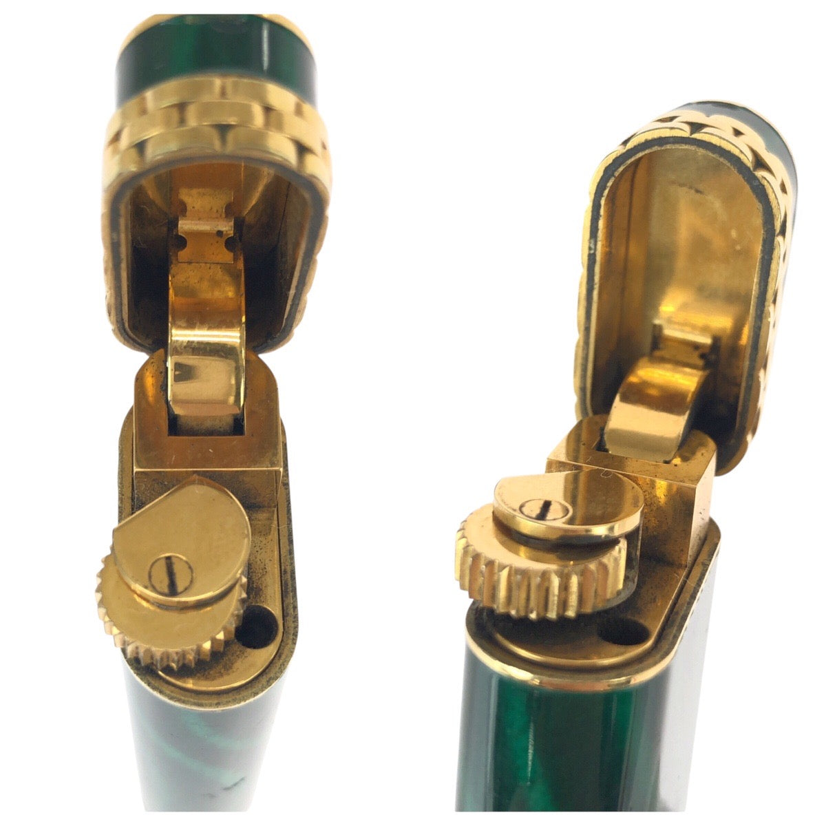 22124
CARTIER カルティエ グリーン ゴールド プラスチック / メッキ ライター メンズ AB21