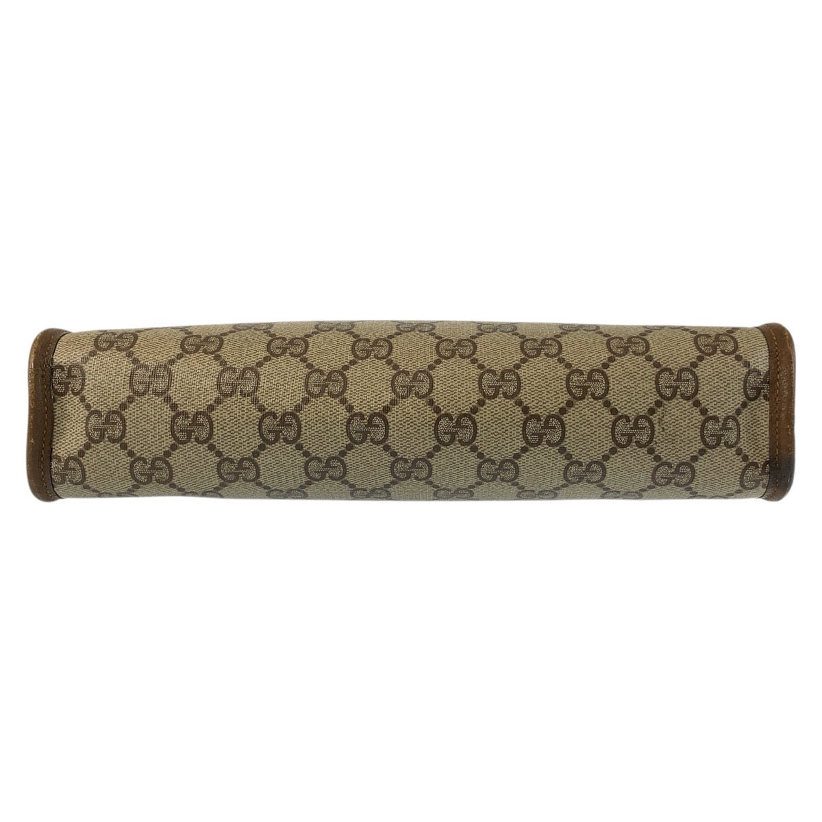 22136
GUCCI グッチ ヴィンテージ ブラウン ベージュ GGスプリームキャンバス / レザー 111 01 037 クラッチバッグ セカンドバッグ メンズ ABP21