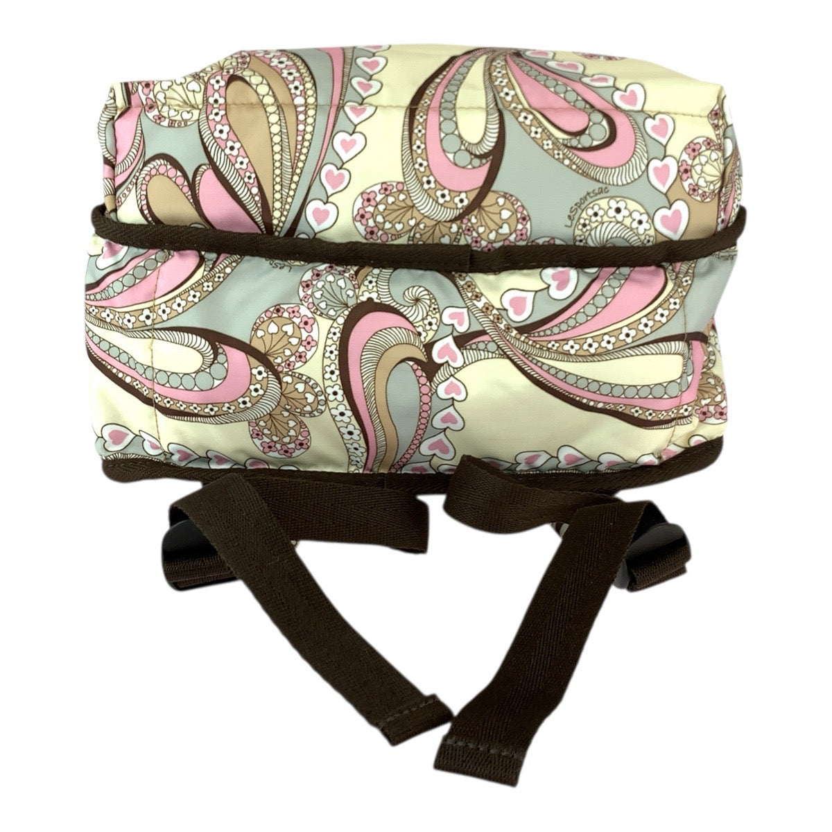 22157
LeSportsac レスポートサック ハート&ベイズリー ベージュ マルチカラー ナイロン リュック・デイパック バックパック レディース A7