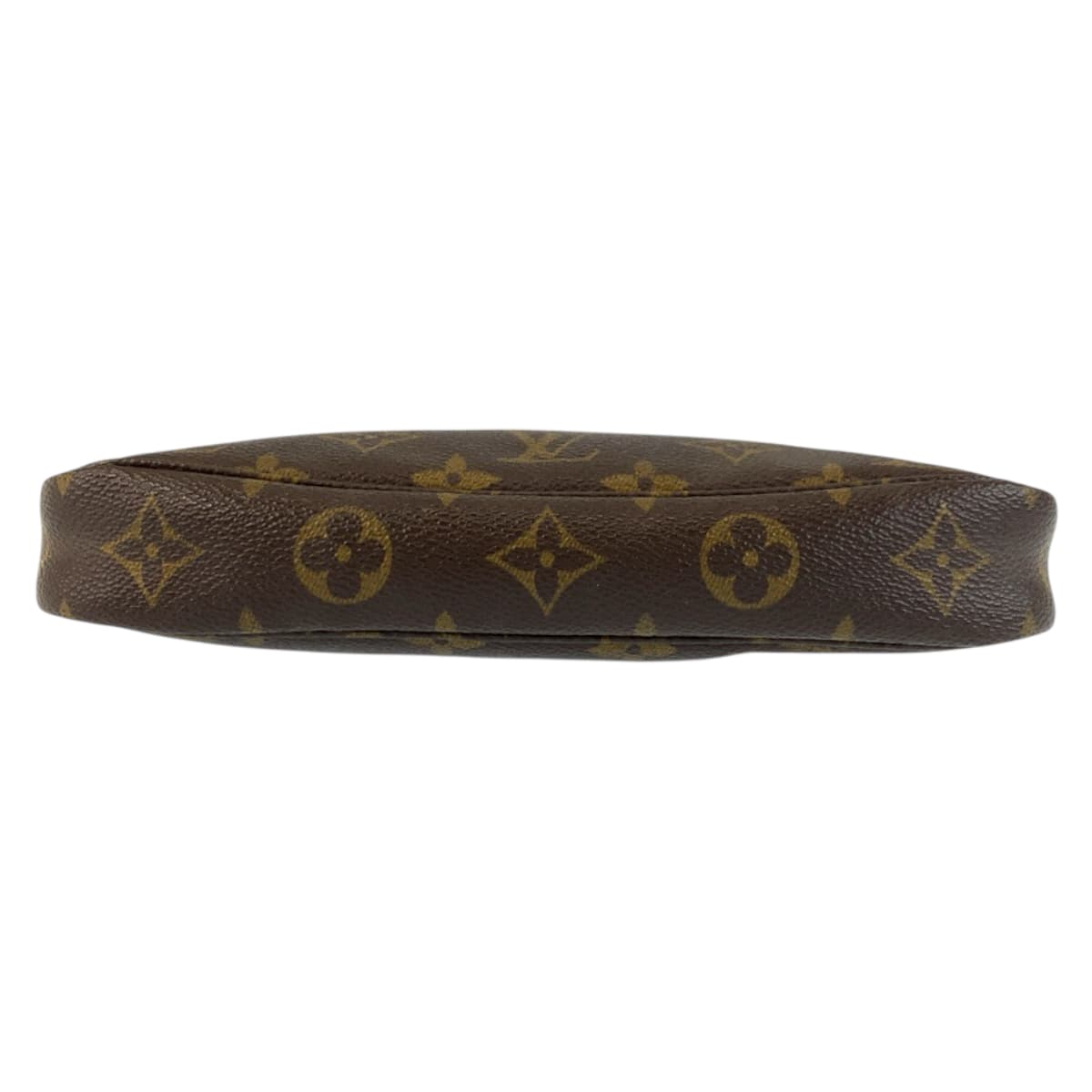 22278
LOUIS VUITTON ルイヴィトン モノグラム ポシェット アクセソワール ブラウン ゴールド金具 PVC / レザー M51980 ハンドバッグ アクセサリーポーチ レディース ABP50