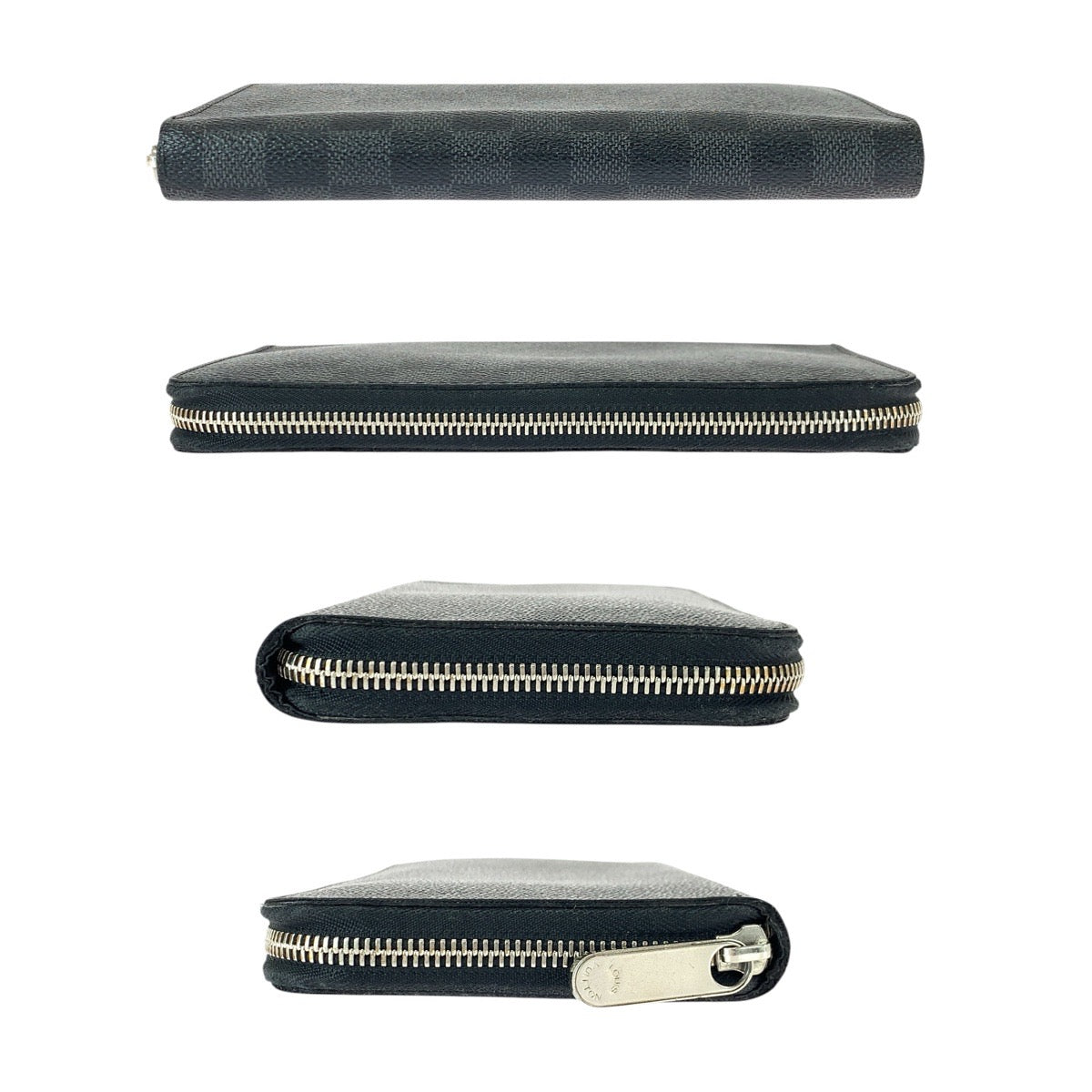 22280
LOUIS VUITTON ルイヴィトン ダミエ グラフィット ジッピー オーガナイザー ブラック 黒 シルバー金具 PVC N63077 長財布 ラウンドファスナー メンズ ABP42