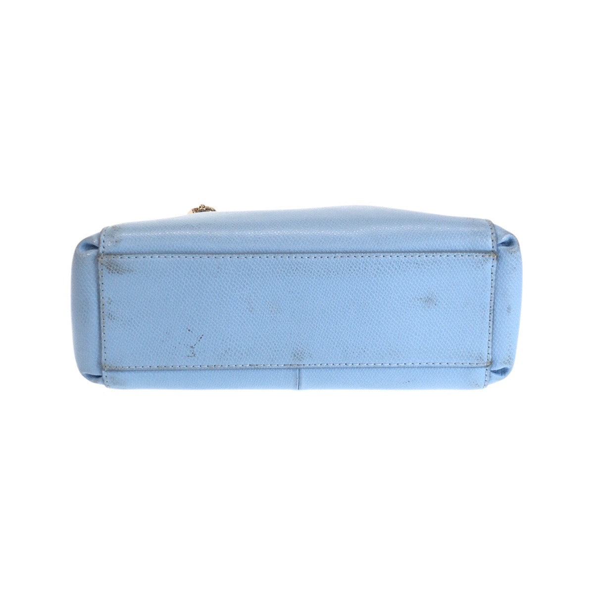 22286
COACH コーチ ミニクリスティキャリーオール ライトブルー ゴールド金具 レザー F34797 ハンドバッグ トートバッグ レディース AB6