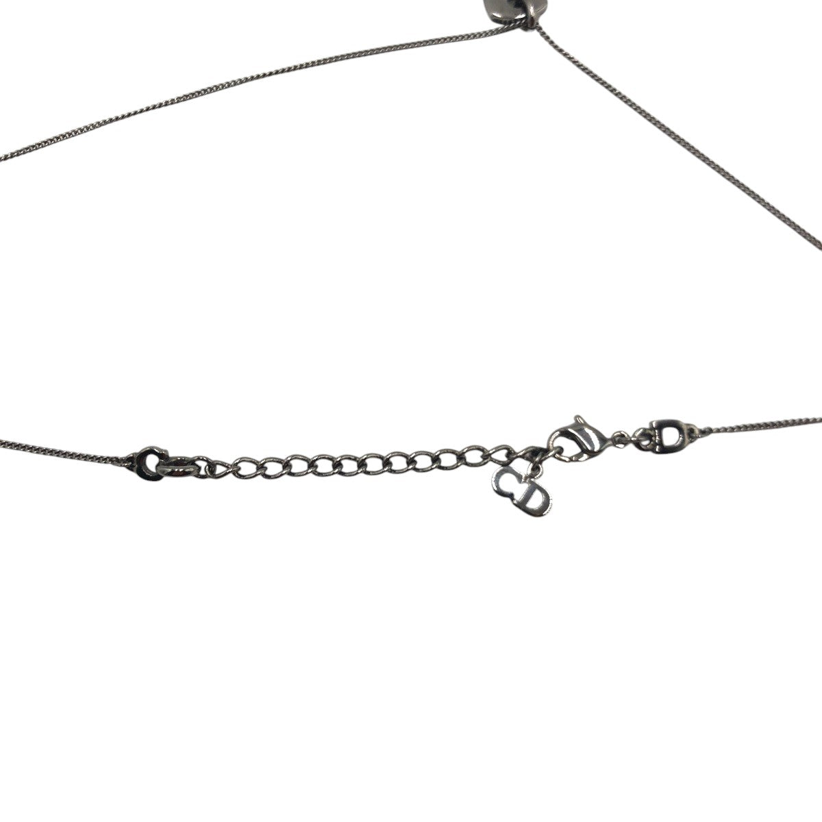 22312
Dior ディオール シルバー メタル ネックレス 男女兼用 レディース AB4