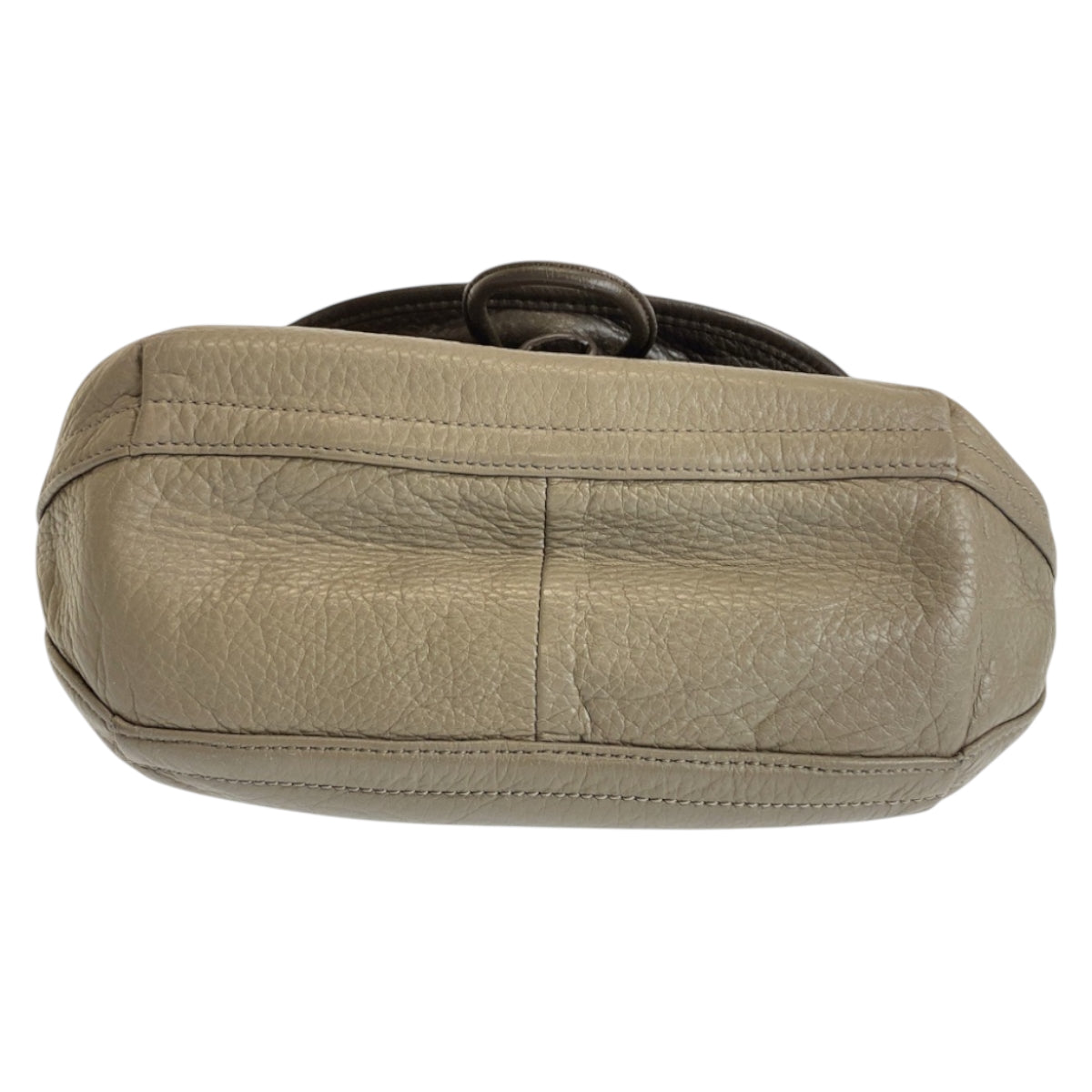 22353
Tory Burch トリーバーチ ブラウン グレー ゴールド金具 レザー ショルダーバッグ ポシェット レディース AB7