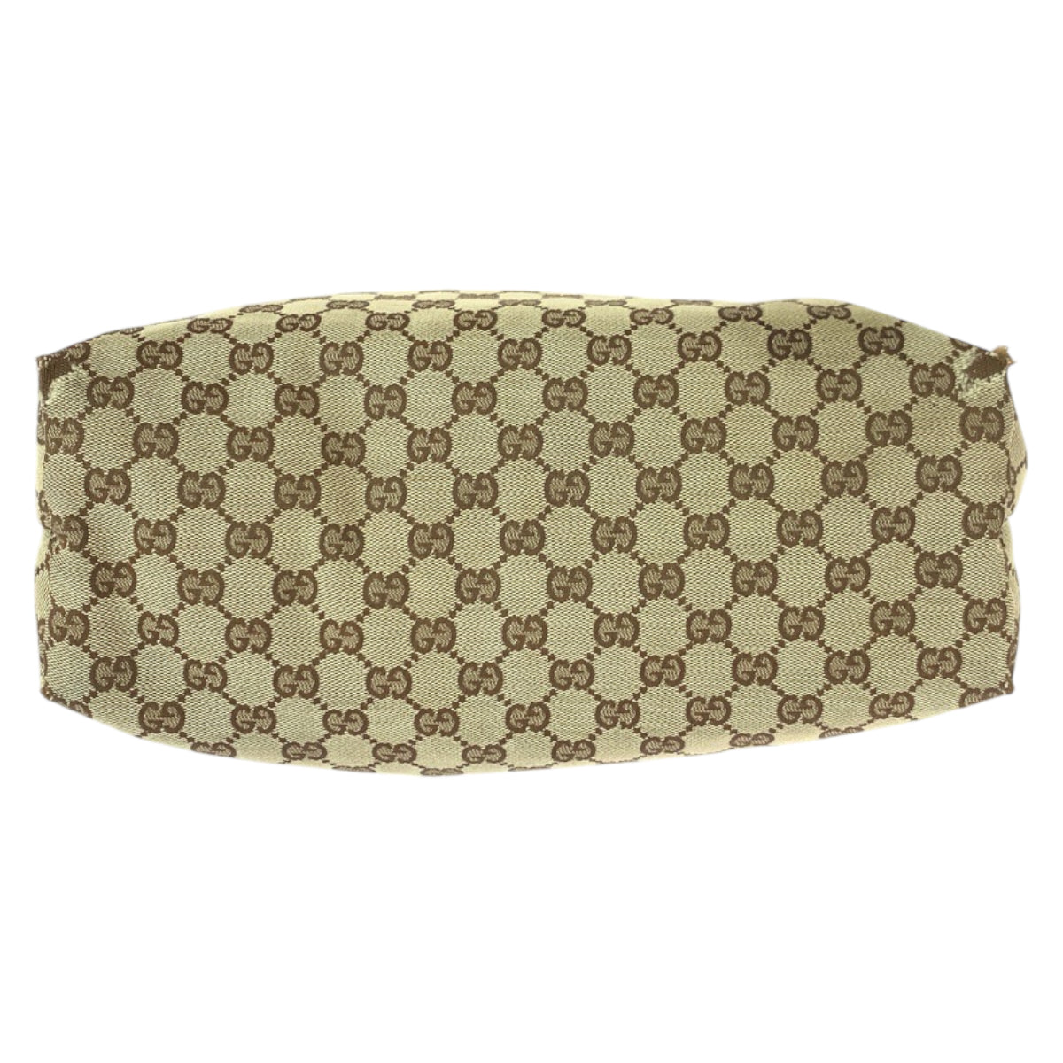 22395
GUCCI Sherry Line Beige Silver Hardware GG Canvas / Leather 189751 Shoulder Bag Unisex Women's B12