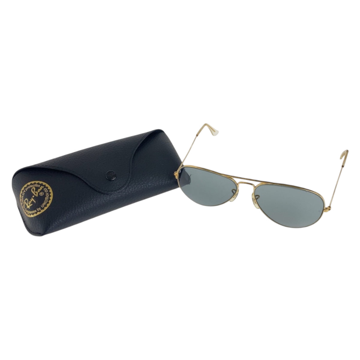 22415
Ray-Ban レイバン Vintage Bausch & Lomb Aviator Gold Metal 58□14 Sunglasses Unisex Teardrop Men's ABP14