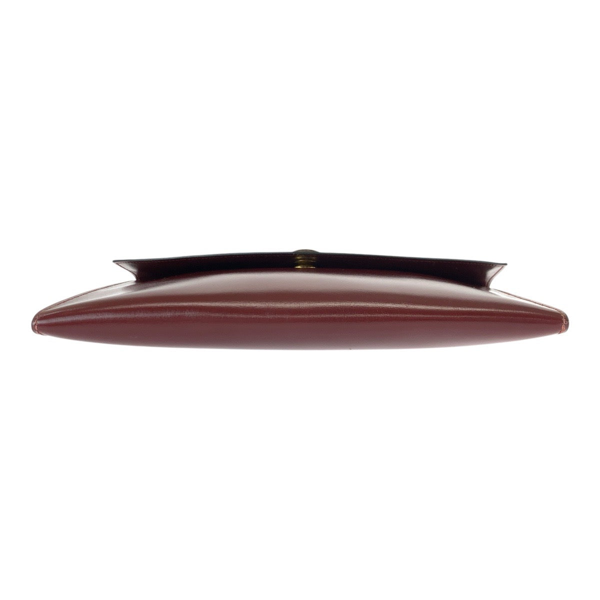 22428
HERMES エルメス ヴィンテージ ポシェットリオ ワインレッド ルージュアッシュ ゴールド金具 ボックスカーフ クラッチバッグ セカンドバッグ ⚪︎O刻印 レディース ABP30