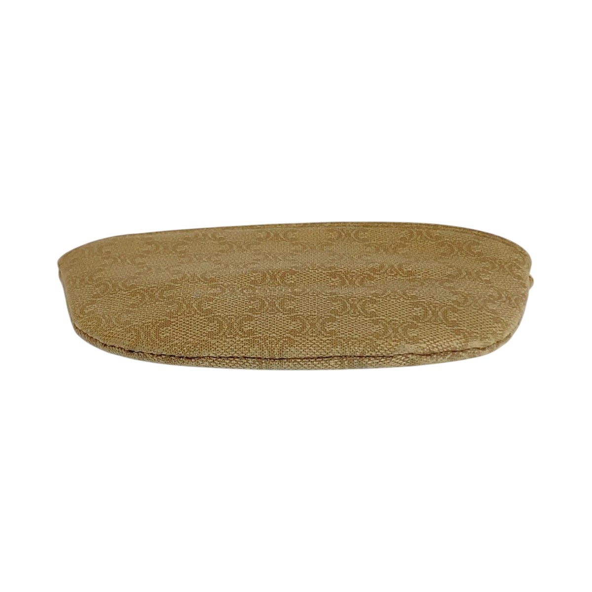 22476
CELINE Vintage Macadam Beige Brown PVC Coin Purse Women's AB1