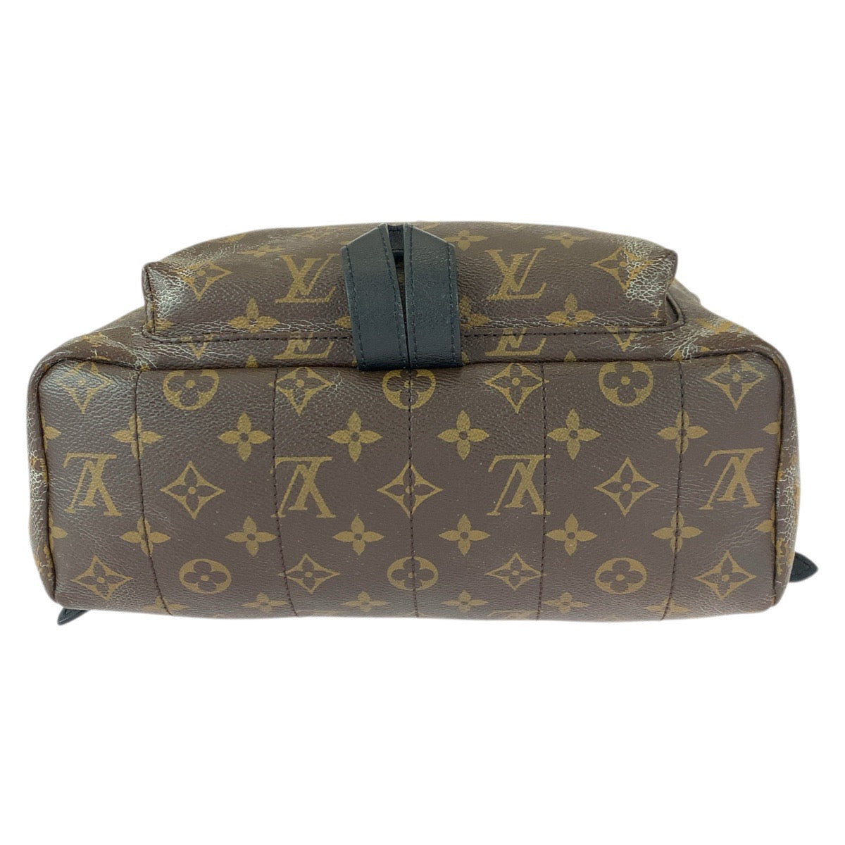 22487
LOUIS VUITTON Monogram Palm Springs MM Brown Black Gold Hardware PVC / Leather M44874 Backpack Daypack Women's AB70