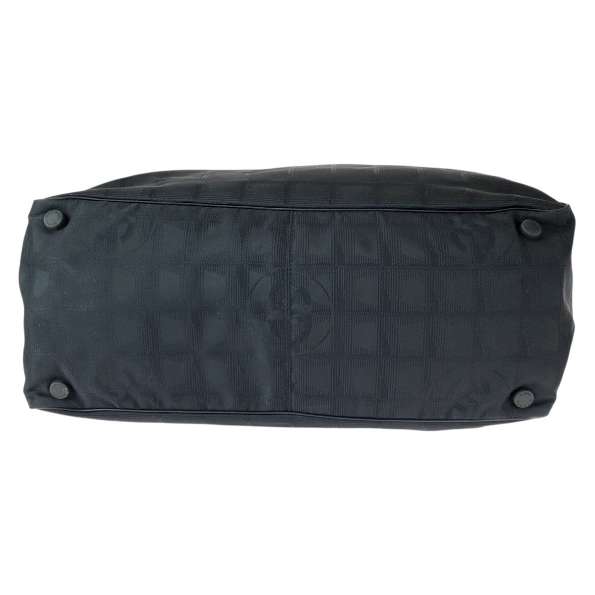 22541
CHANEL シャネル ニュートラベルライン MM ブラック 黒 ナイロン / レザー トートバッグ ショルダーバッグ レディース AB45