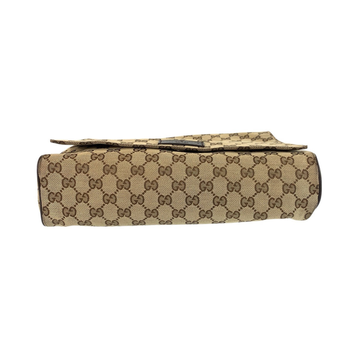 22566
GUCCI グッチ ベージュ ブラウン シルバー金具 GGキャンバス / レザー 146236 ショルダーバッグ メッセンジャーバッグ メンズ ABP48