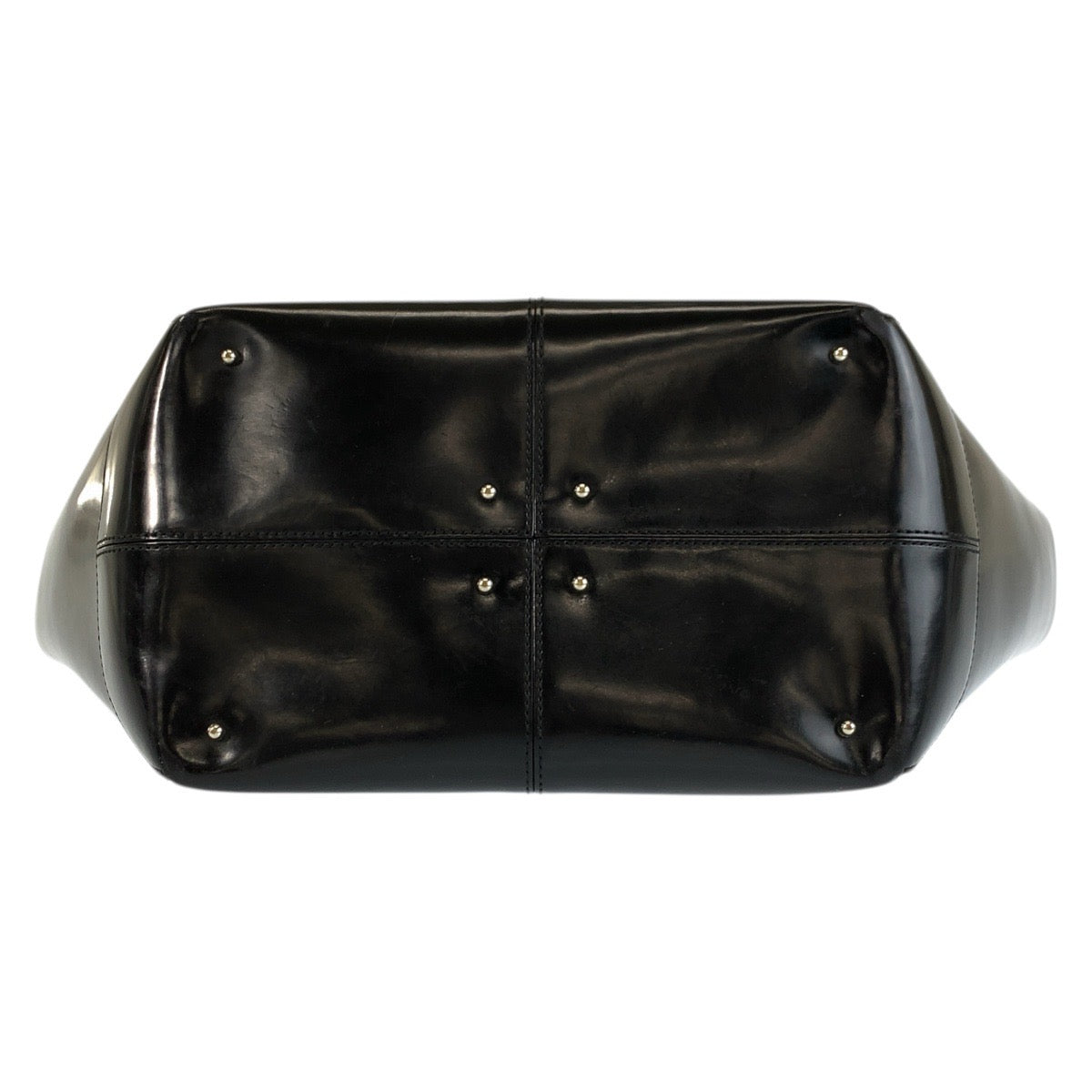 22613
TOD’S トッズ ブラック 黒 レッド シルバー金具 エナメル 8304 トートバッグ ハンドバッグ レディース AB21