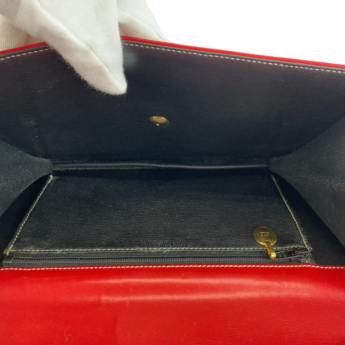 22630
Christian Dior クリスチャンディオール ヴィンテージ CDロゴ レッド ゴールド金具 レザー チェーンショルダーバッグ レディース ABP35