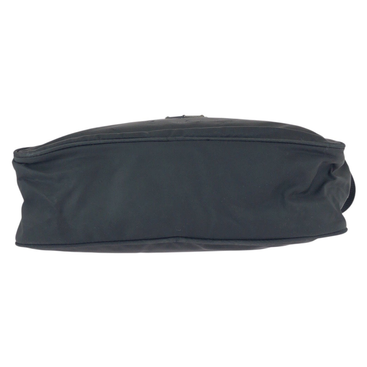 22631
PRADA プラダ テスート 三角ロゴプレート ブラック 黒 シルバー金具 ナイロン / レザー ショルダーバッグ メッセンジャーバッグ メンズ ABP37