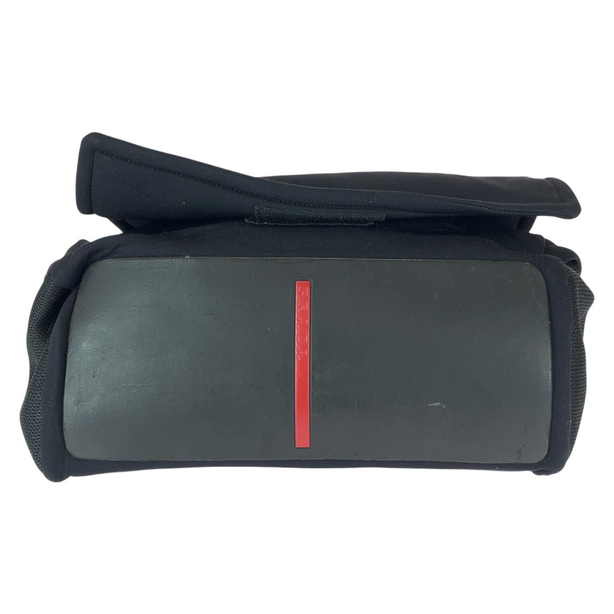 22638
PRADA プラダ プラダスポーツ ブラック 黒 シルバー金具 / ネオプレン ショルダーバッグ メッセンジャーバッグ メンズ AB15