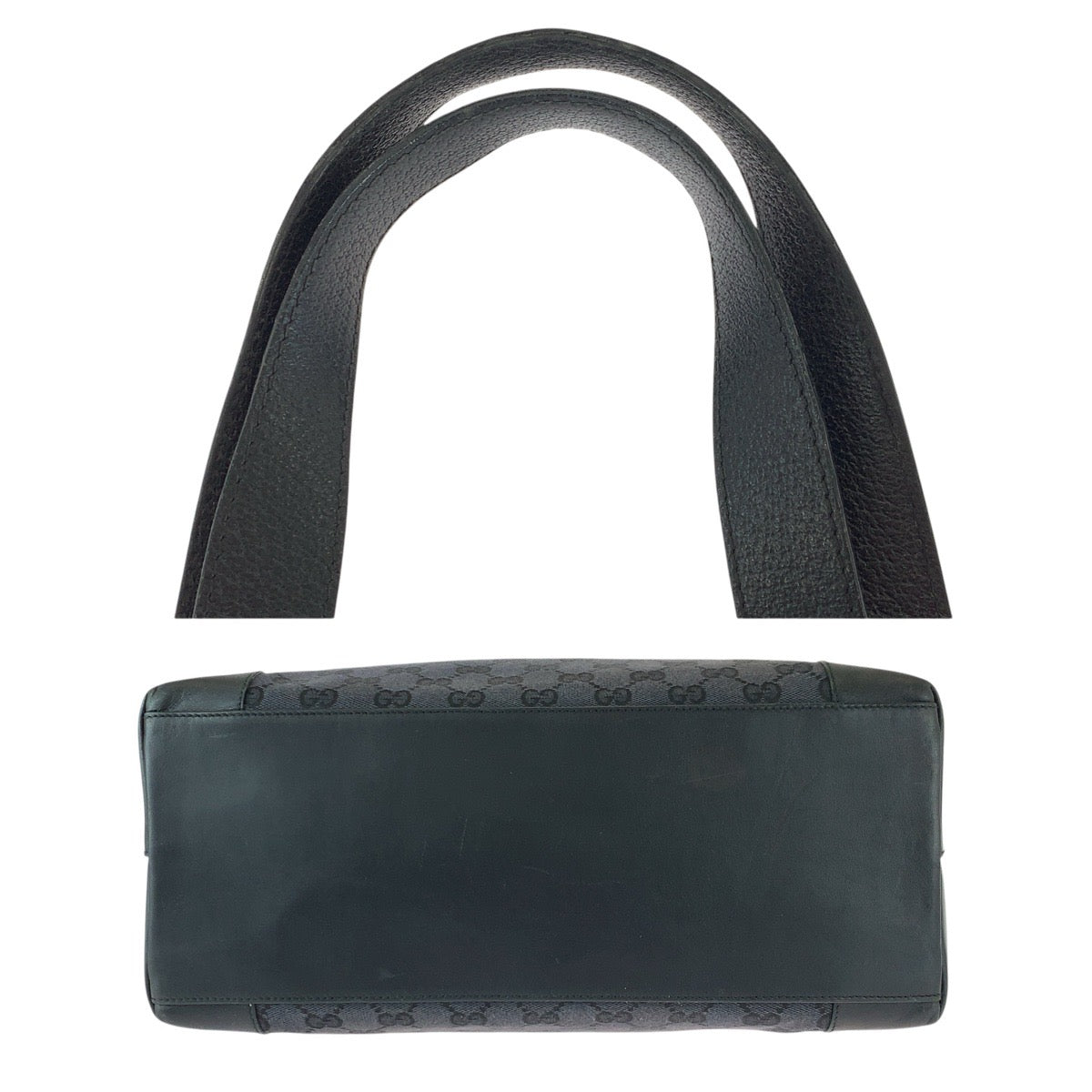 22685
BVLGARI ブルガリ ロゴマニア ブラック 黒 キャンバス / レザー ハンドバッグ ショルダーバッグ レディース ABP21