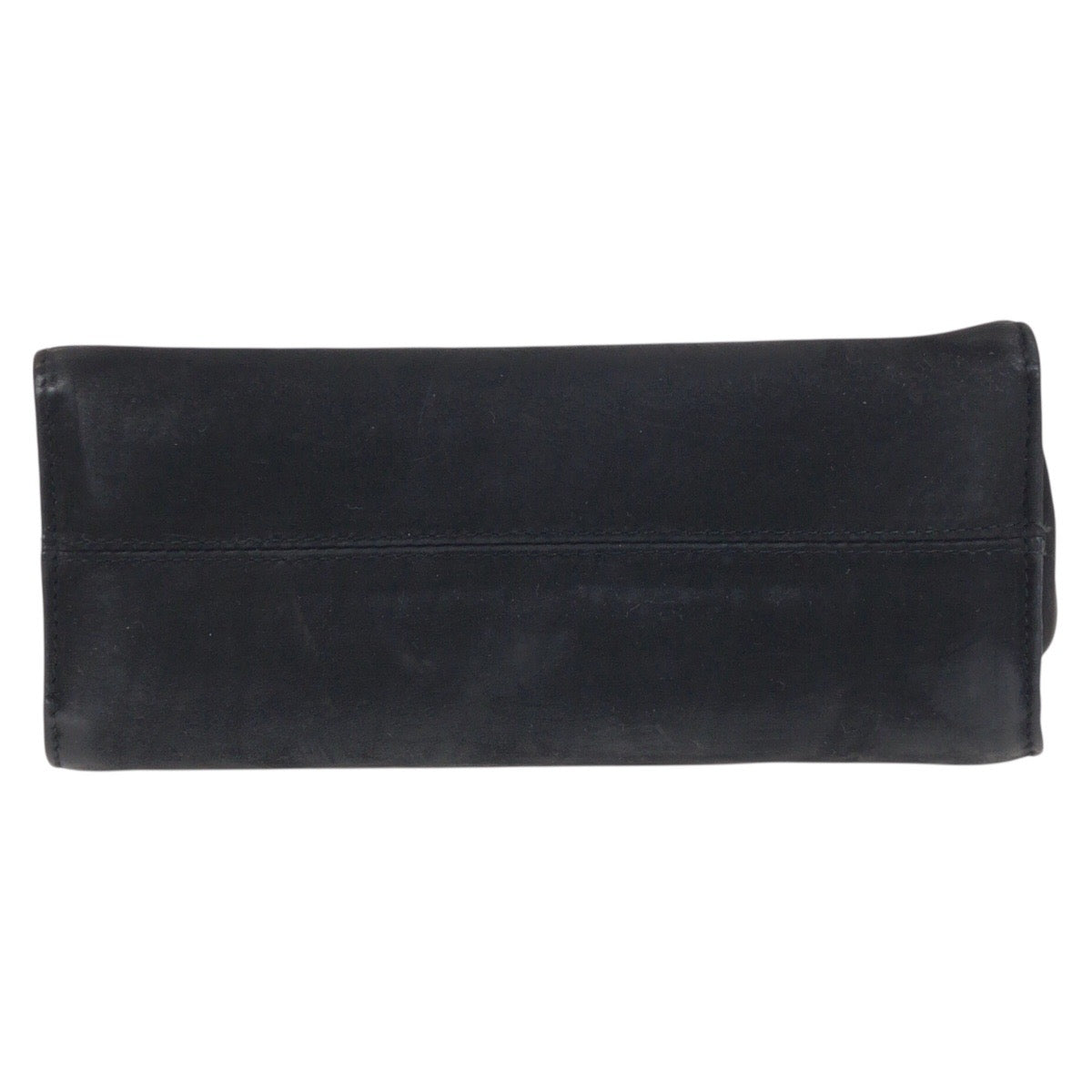 22690
Salvatore Ferragamo Gancini Embossed Black Gold Hardware Suede BA213648 Shoulder Bag Pochette Ladies AB15