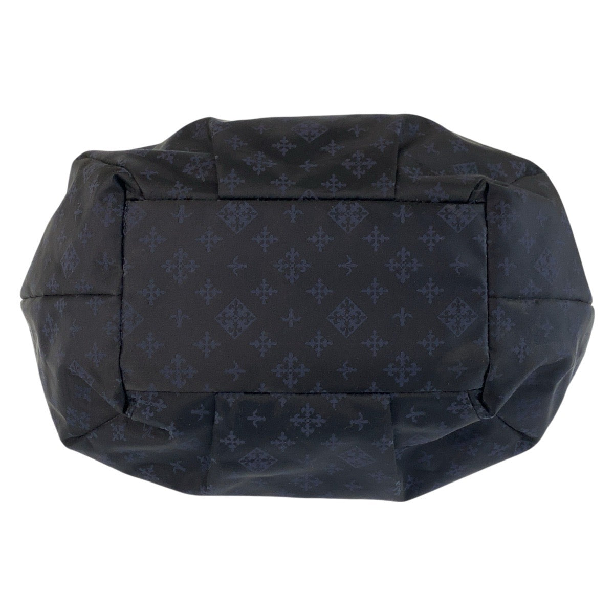 22718
russet Russet Black Navy Silver Hardware Nylon / Leather Tote Bag Shoulder Bag Ladies ABP14