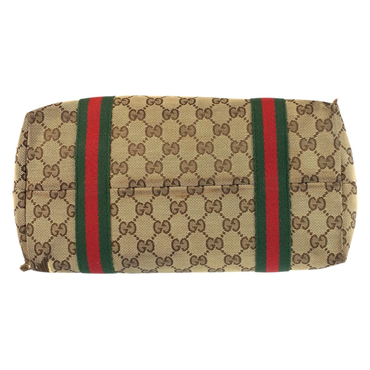 22732
GUCCI グッチ シェリーライン ブラウン ベージュ ゴールド金具 GGキャンバス / レザー 137396 トートバッグ ショルダーバッグ レディース B15