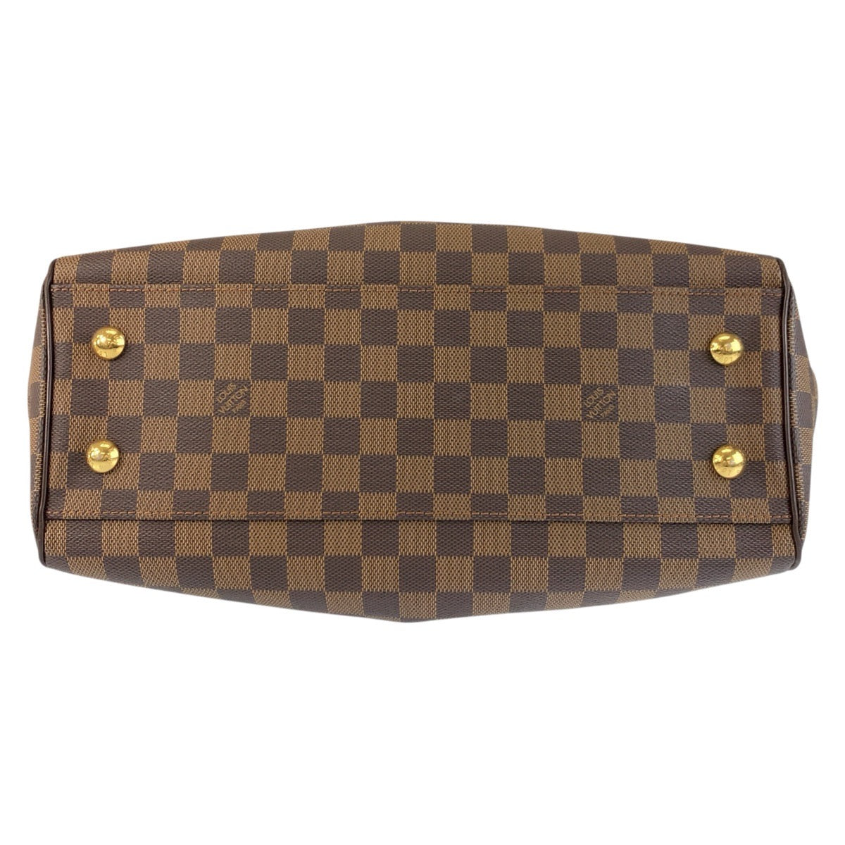 22833
LOUIS VUITTON Damier Trevi PM Brown Gold Hardware PVC N51997 Handbag Shoulder Bag 2way Ladies ABP100