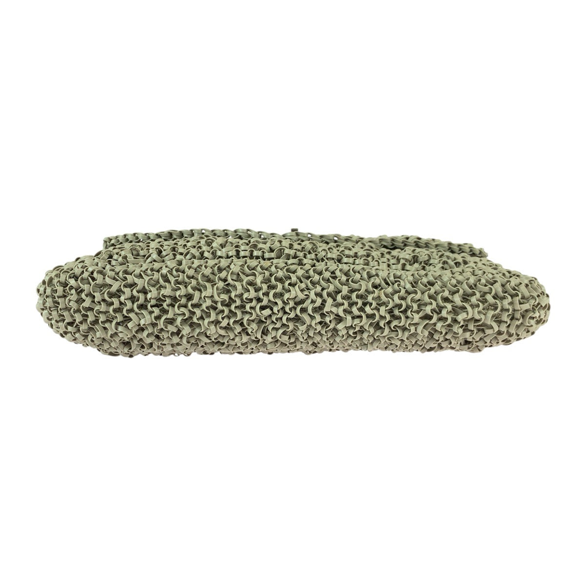 22923
ANTEPRIMA アンテプリマ ルケット カーキ ベージュ シルバー金具 PVC ショルダーバッグ レディース ABP16