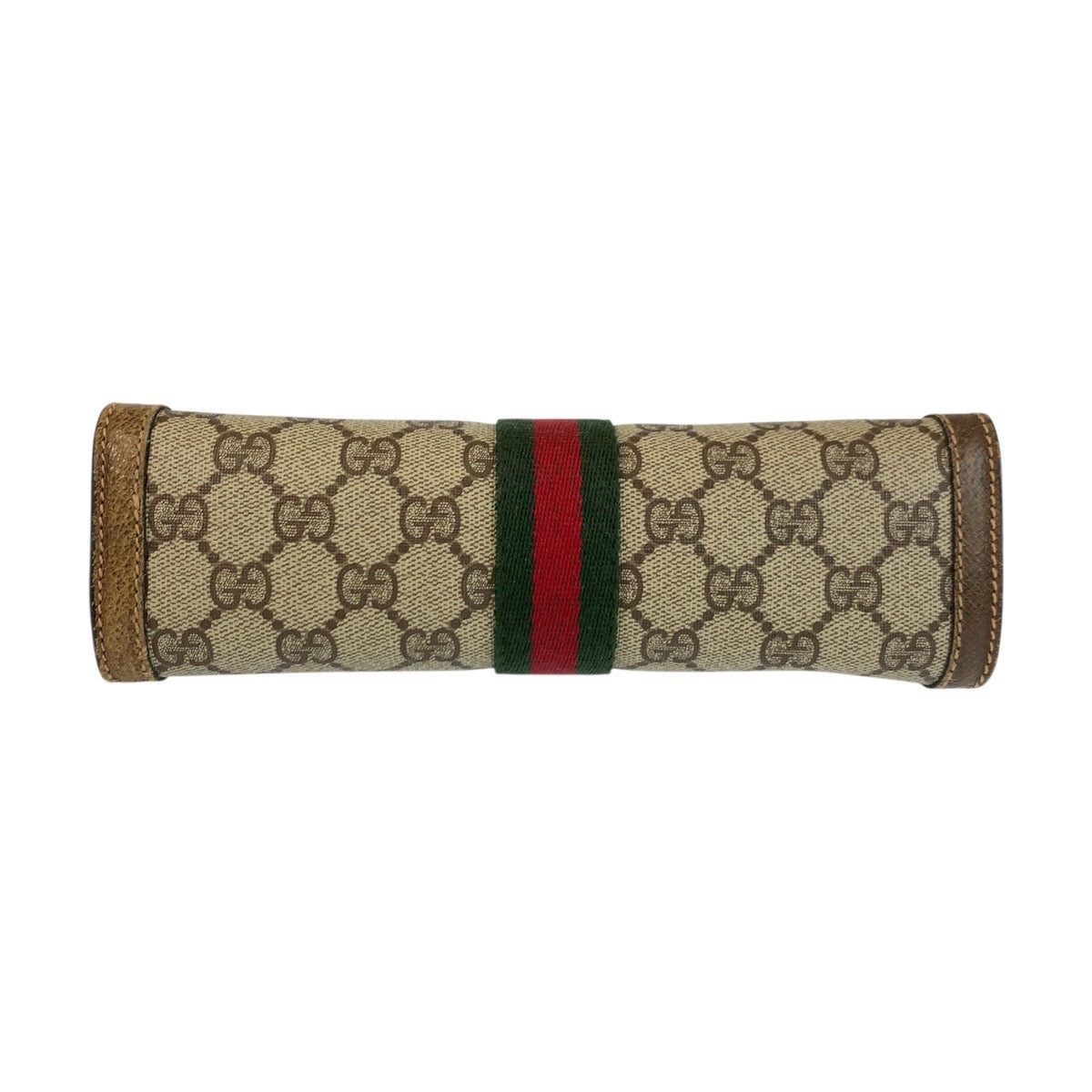 22933
GUCCI グッチ ヴィンテージ シェリーライン オールドグッチ ベージュ ブラウン GGプラス / レザー 67 014 2125 クラッチバッグ セカンドバッグ レディース AB21