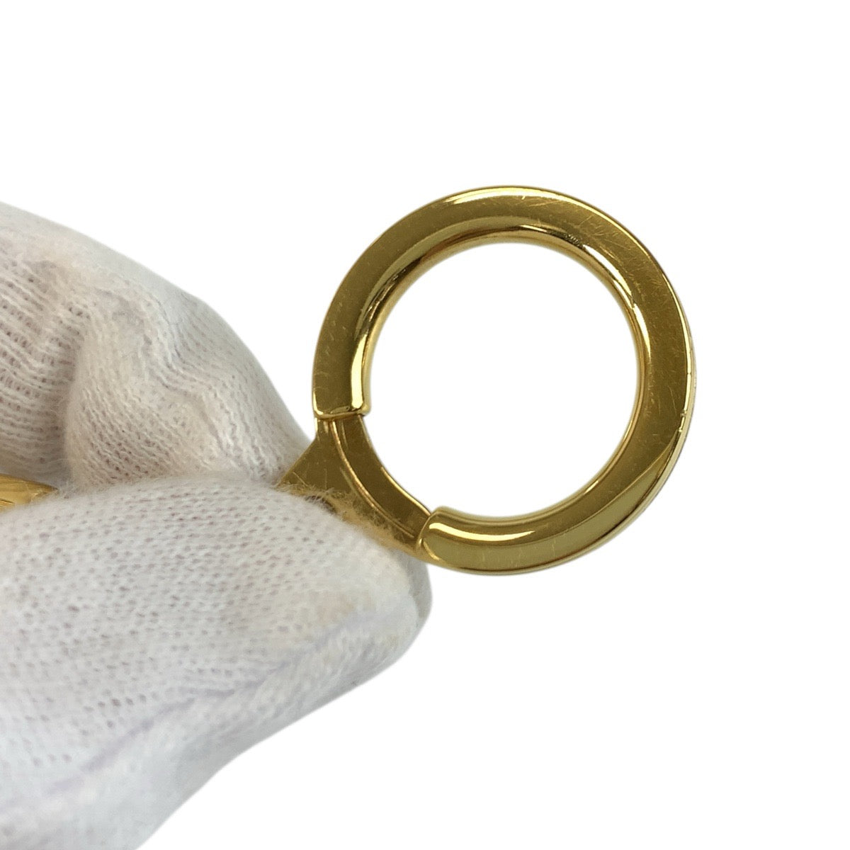 23106
LOUIS VUITTON ルイヴィトン アノクレ ゴールド メッキ M62694 キーホルダー キーリング メンズ A11