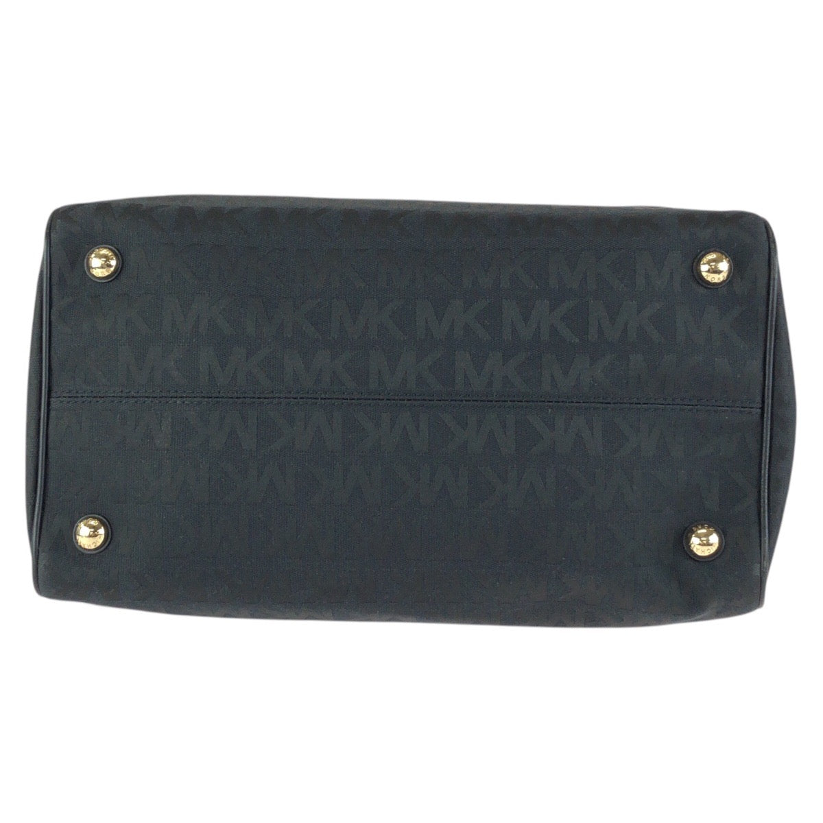 23218
Michael Kors 2way Black Gold Hardware Canvas / Leather 35F6GGYS3J Tote Bag Mini Boston Bag Shoulder Bag Ladies A16