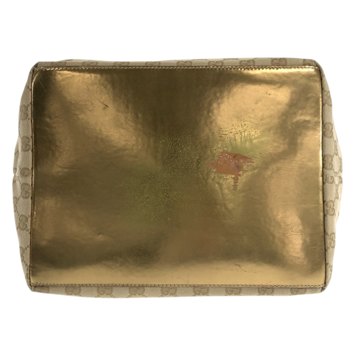 23224
GUCCI Sherry Line Beige Gold GG Canvas 131231 Tote Bag Shoulder Bag Ladies ABP35