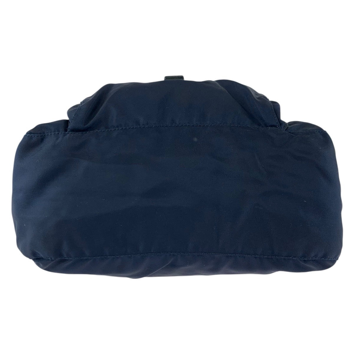 23234
PRADA プラダ テスート 三角ロゴプレート ネイビー シルバー金具 ナイロン / レザー バックパック デイパック レディース ABP35