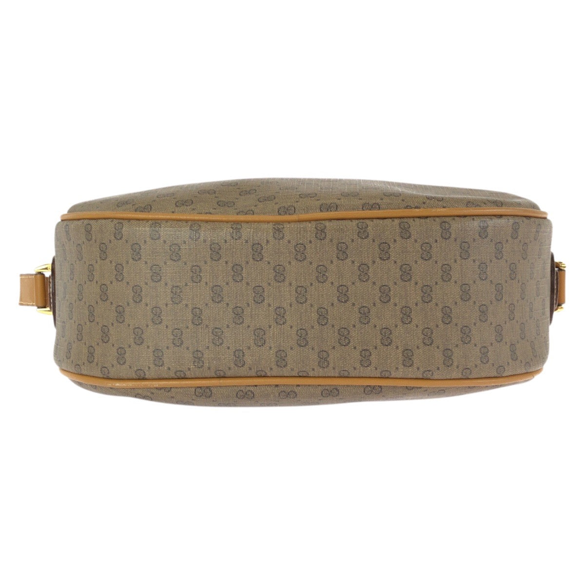 23287
GUCCI Vintage Old Gucci Sherry Line Micro GG Brown Gold Hardware GG Supreme Canvas / Leather 001.58.0918 Shoulder Bag Women's ABP42