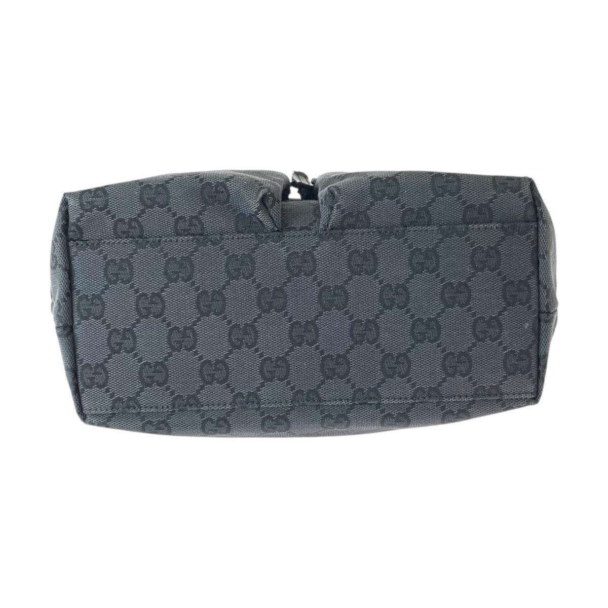 23311
GUCCI グッチ ブラック 黒 シルバー金具 GGキャンバス / レザー 002 1080 002 058 ハンドバッグ トートバッグ レディース AB28