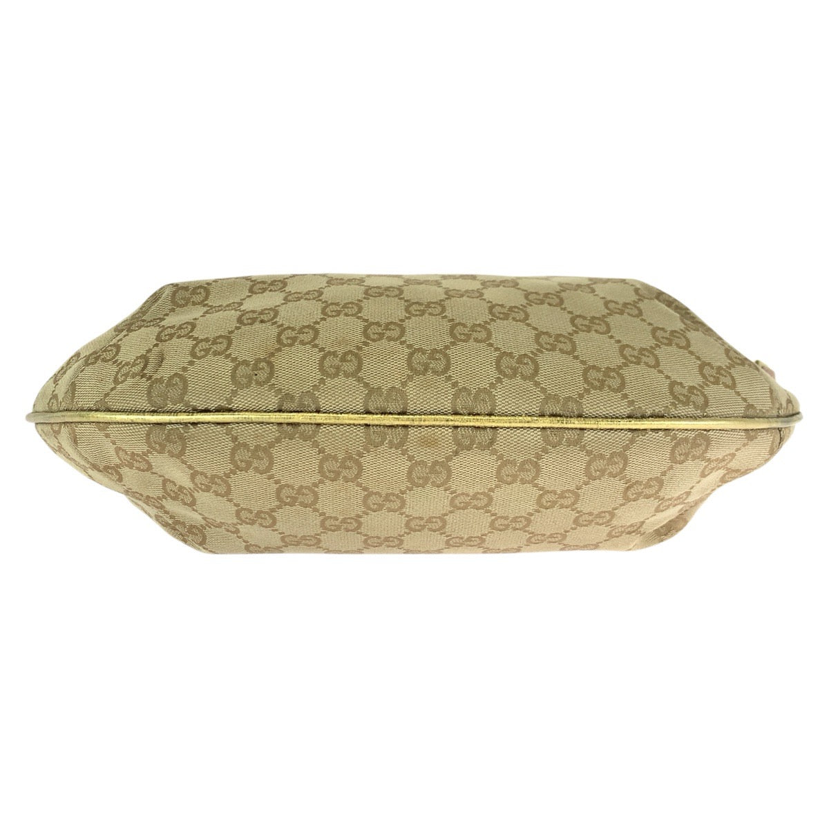 23340
GUCCI グッチ ベージュ ピンク ゴールド金具 GGキャンバス / パテントレザー 181092 ショルダーバッグ レディース ABP36