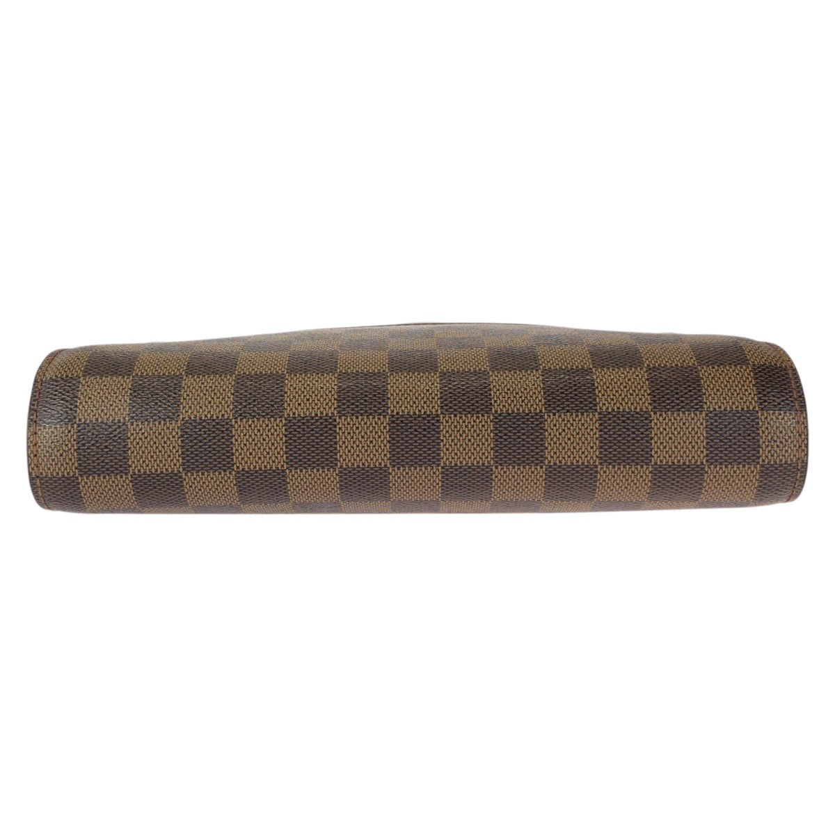23419
LOUIS VUITTON Damier Ebene Saint Louis Brown Gold Hardware PVC / Leather N51993 Clutch Bag Second Bag Men's ABP49