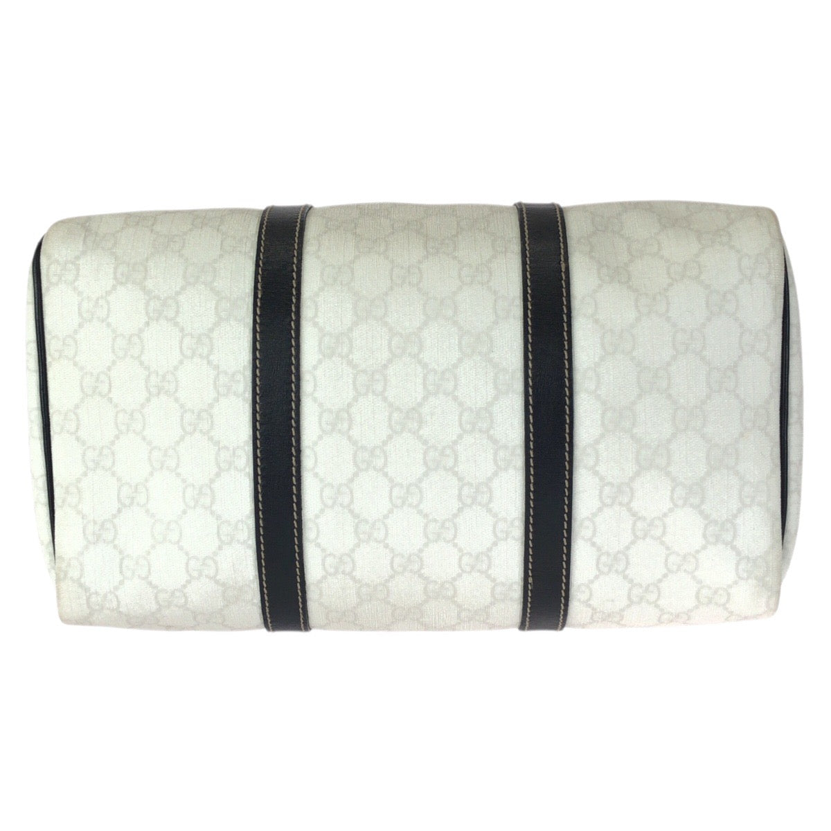 23451
GUCCI グッチ ホワイト ブラック ゴールド金具 GGスプリームキャンバス / レザー 193603 ハンドバッグ ミニボストンバッグ レディース ABP56