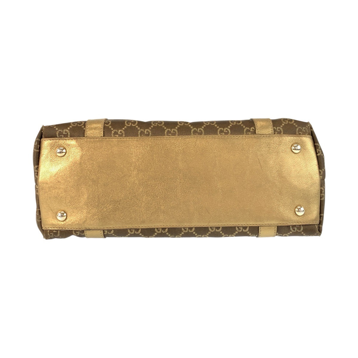 23455
GUCCI グッチ アビー ゴールド ブラウン ゴールド金具 GGキャンバス / レザー 141470 トートバッグ ショルダーバッグ レディース B21
